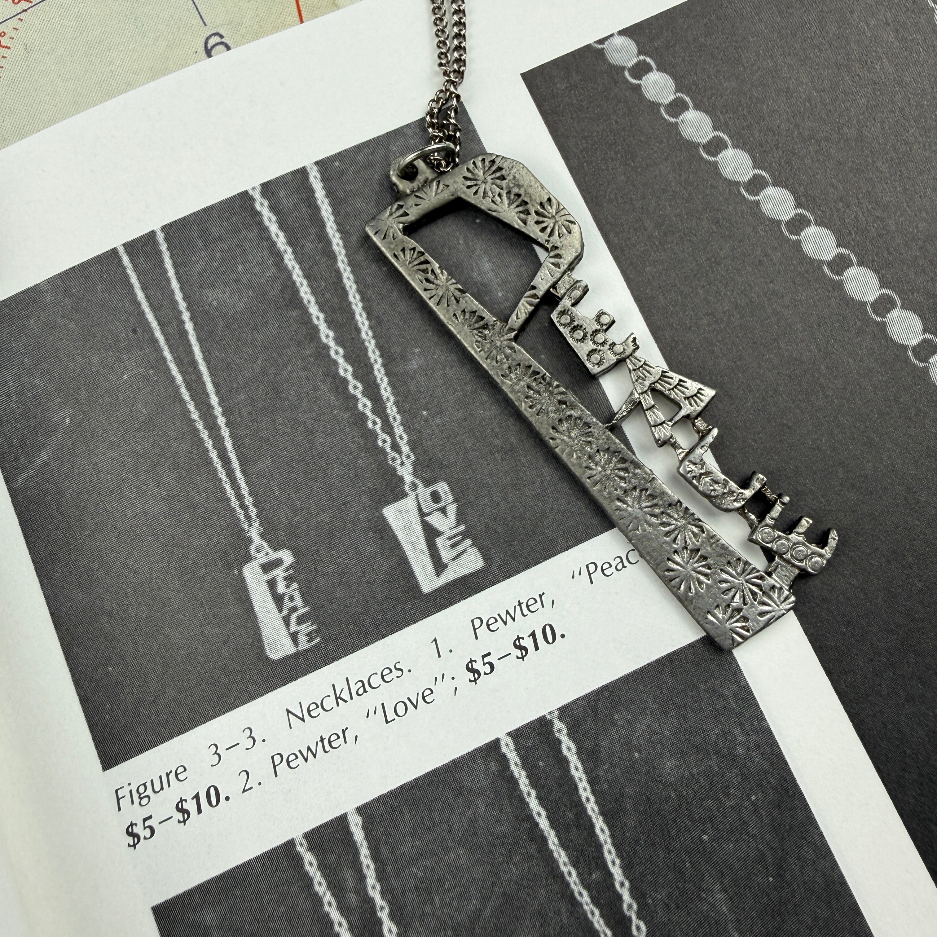 Vietnam Era 1960s Peace Pendant
