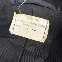 Load image into Gallery viewer, US Navy 1930s Peacoat - Mint Condition
