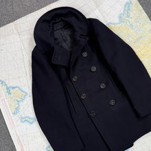 Load image into Gallery viewer, US Navy Late WW2 Peacoat - Mint Condition - Size 38
