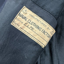 Load image into Gallery viewer, US Navy 1930s Peacoat - Mint Condition - Size 40
