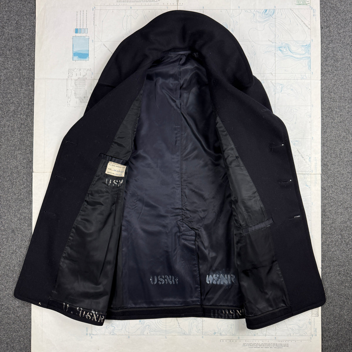 US Navy WW2 Peacoat - Mint Condition - Size 42