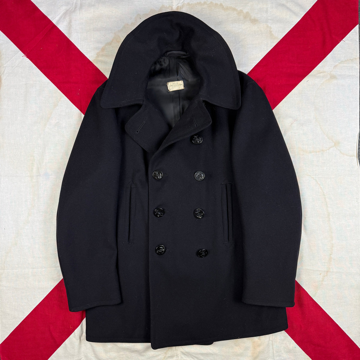 US Navy WW2 Peacoat - Mint Condition - Size 44