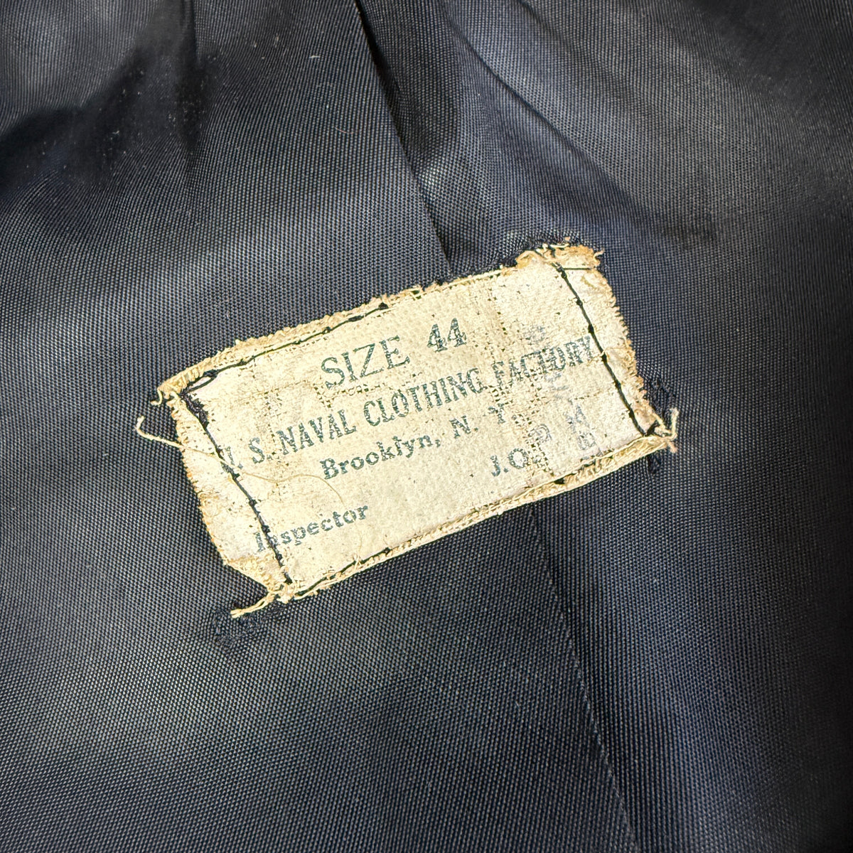 US Navy WW2 Peacoat - Mint Condition - Size 44