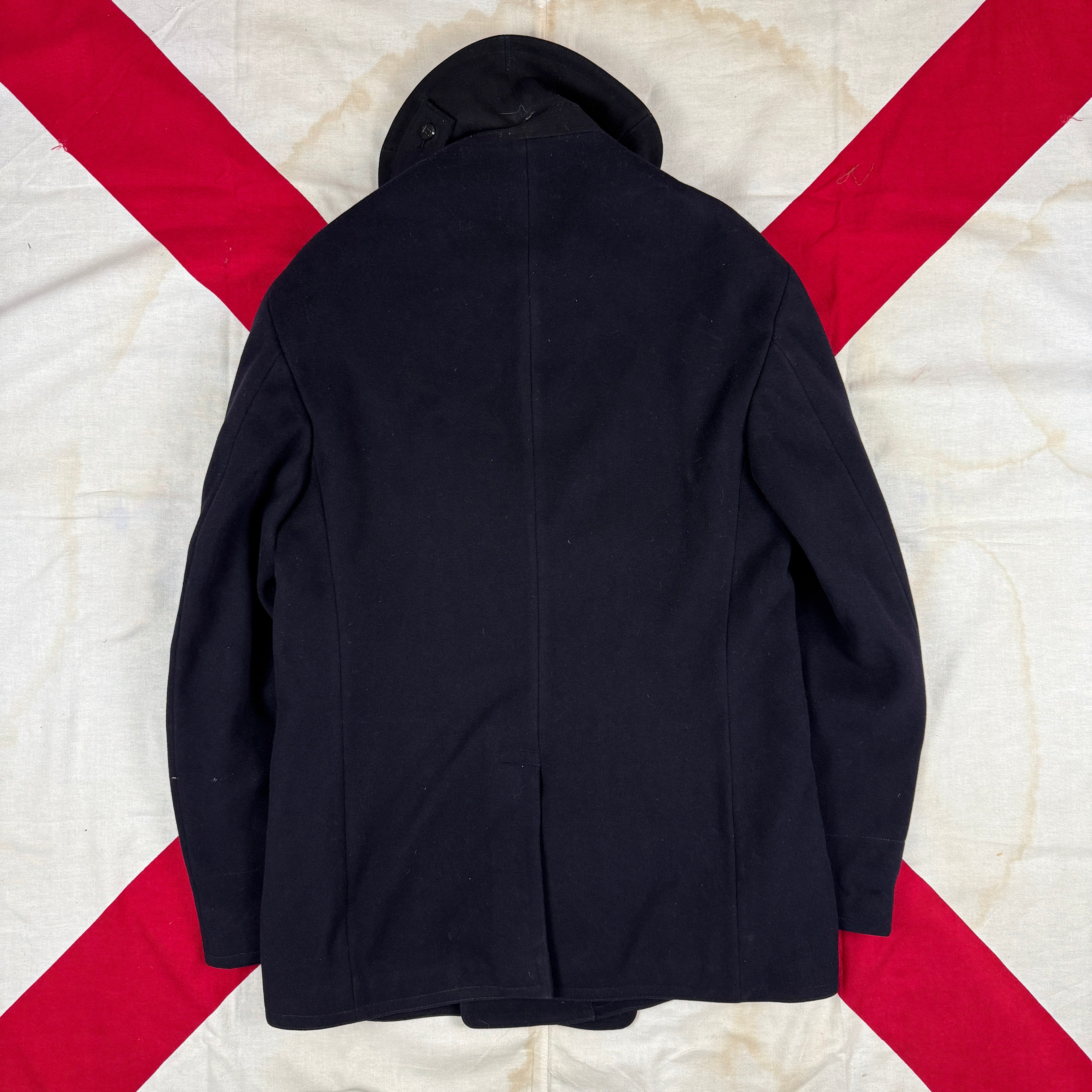 US Navy Early-Mid WW2 Peacoat with Embroidered Dragon - Size 38
