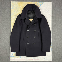 Load image into Gallery viewer, US Navy Late WW2 Peacoat with Geisha Artwork - Size 38
