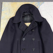 Load image into Gallery viewer, US Navy Late WW2 Peacoat with Geisha Artwork - Size 38
