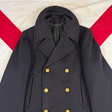 Load image into Gallery viewer, US Naval Academy 1931 Peacoat

