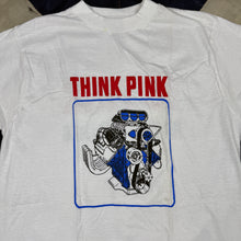 Load image into Gallery viewer, Ed Pink Racing Engines 1970s T-shirt -Deadstock
