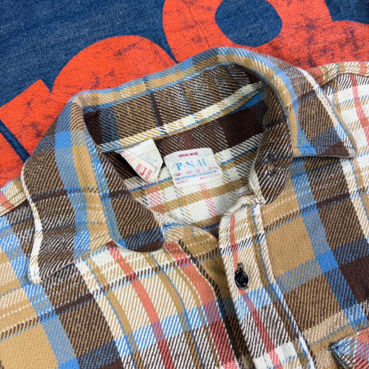 PNH 1960s Flannel Shirt - Good Condition
