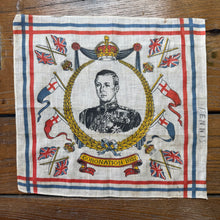 Load image into Gallery viewer, King Edward VIII 1937 Coronation Handkerchief
