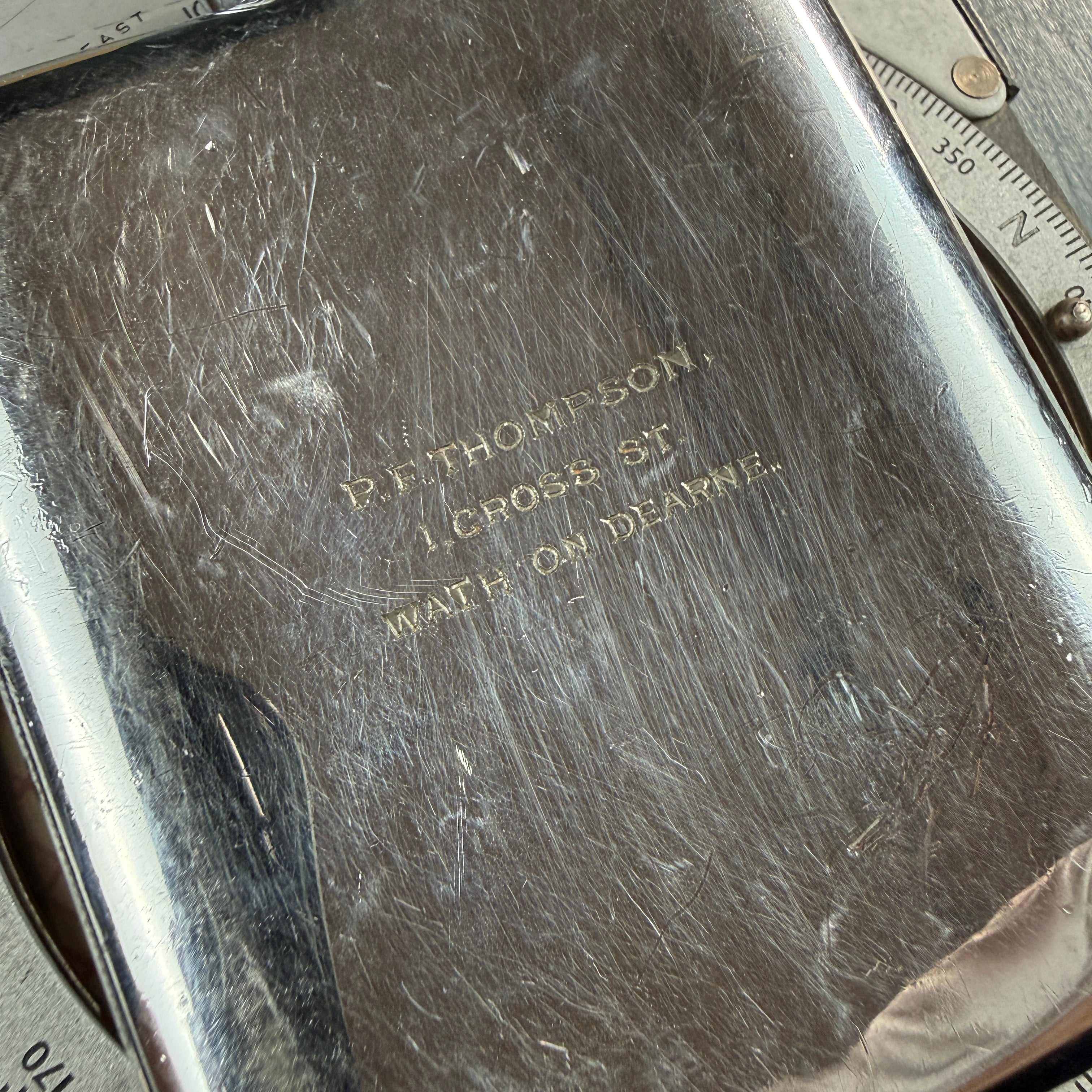 James Dixon WW2 RAF Hip Flask
