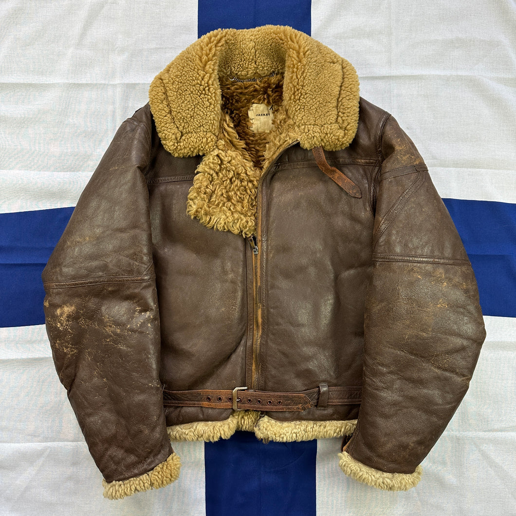 RAF 1944 Irvin Flying Jacket - Very Good Condition & Larger Size