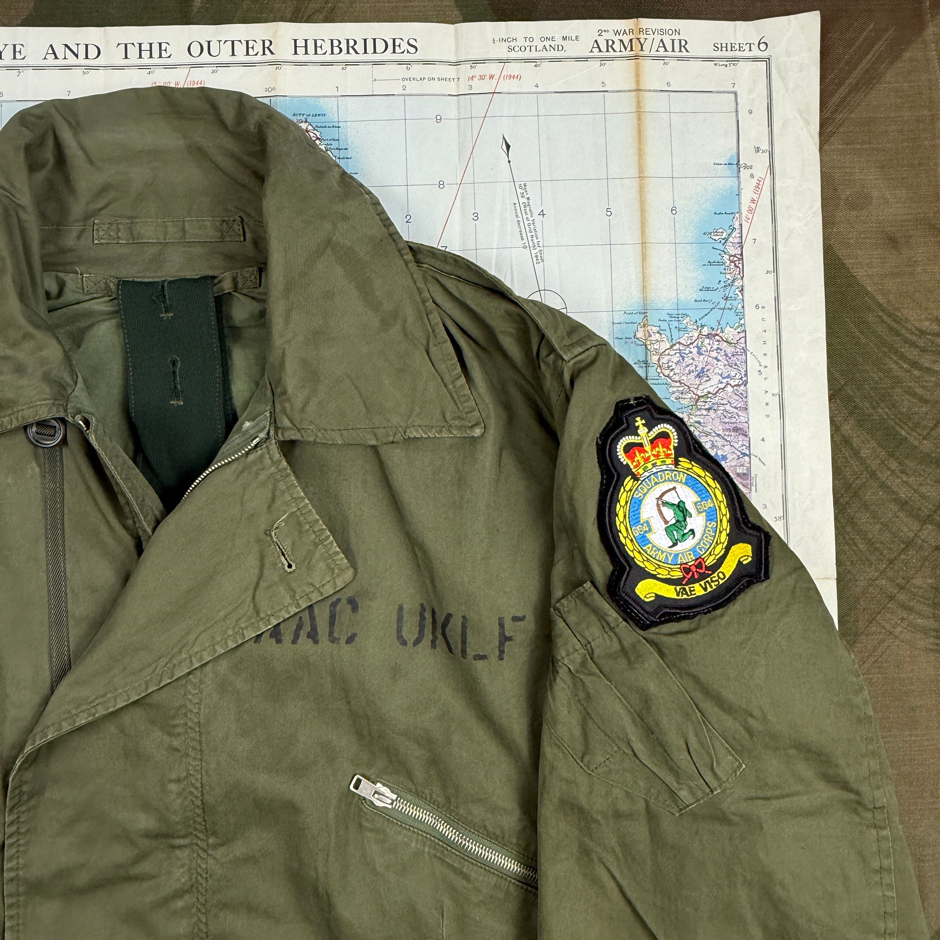 RAF 1981 Mk3 Cold Weather Flying Jacket - size large