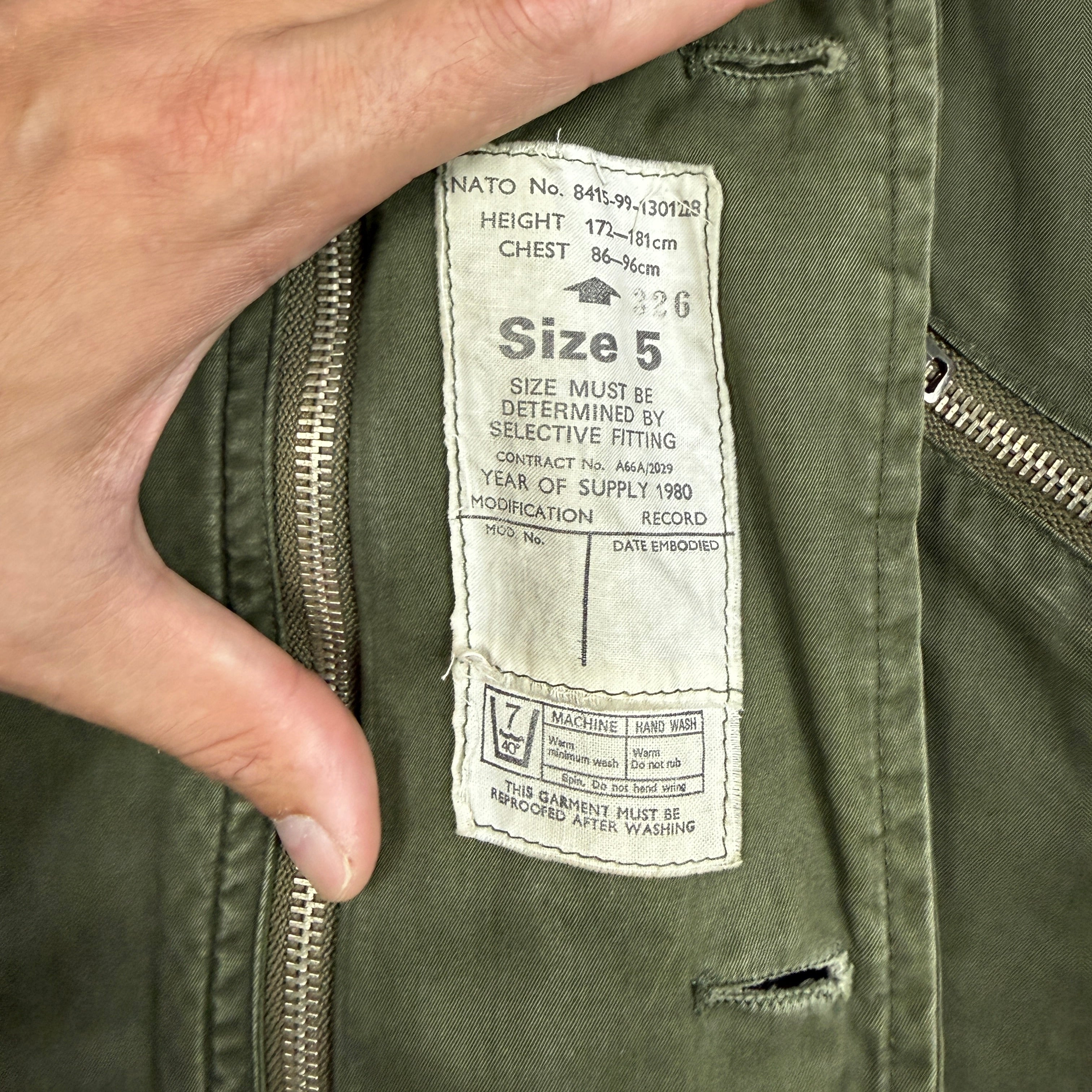 RAF 1980 Mk3 Cold Weather Flying Jacket