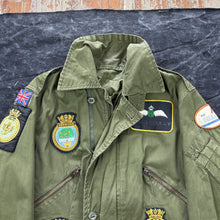 Load image into Gallery viewer, Royal Navy 1980s Mk3 Cold Weather Flying Jacket with Patches
