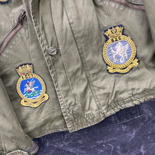 Load image into Gallery viewer, Royal Navy 1980s Mk3 Cold Weather Flying Jacket with Patches
