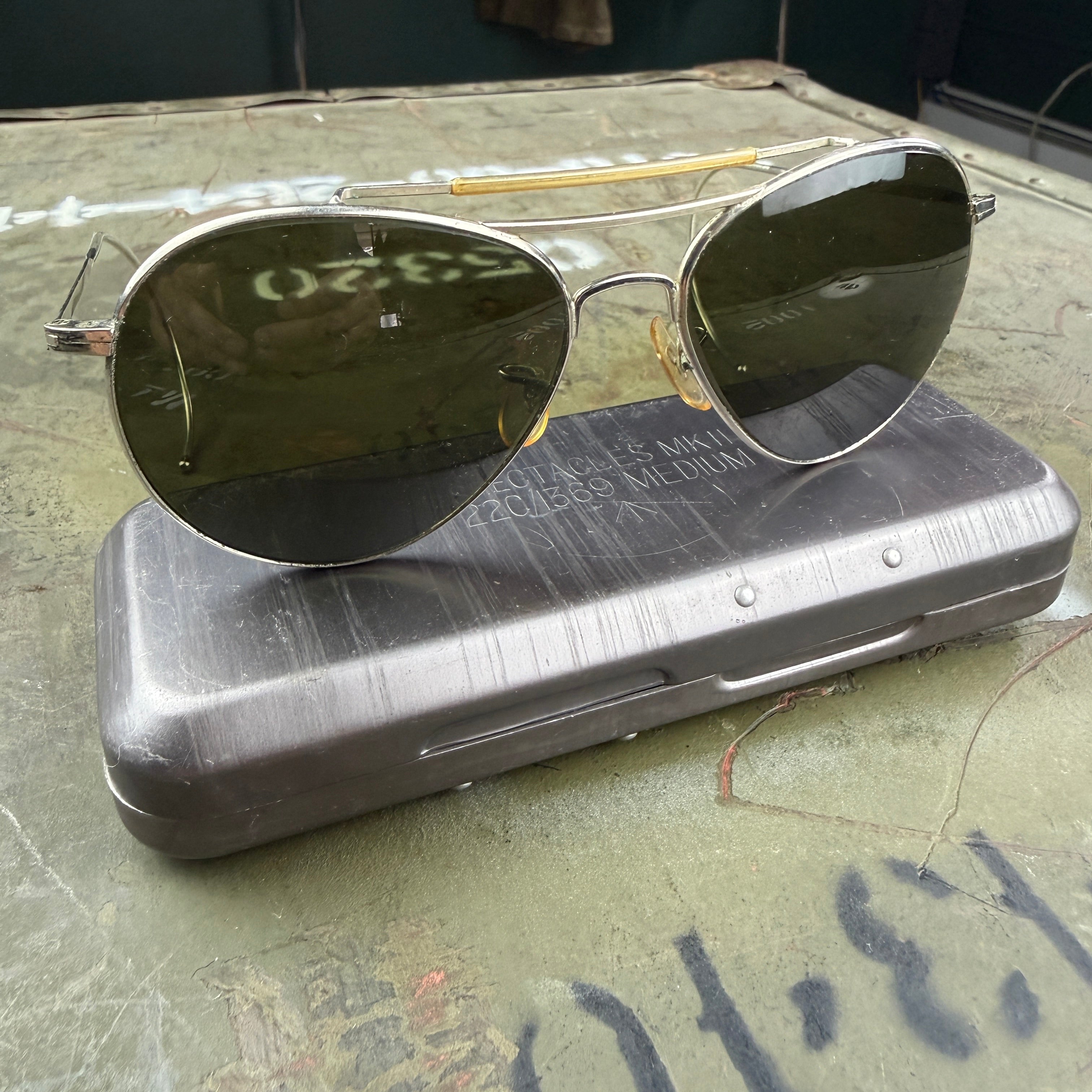 RAF 1950s Mk11 Flying Sunglasses
