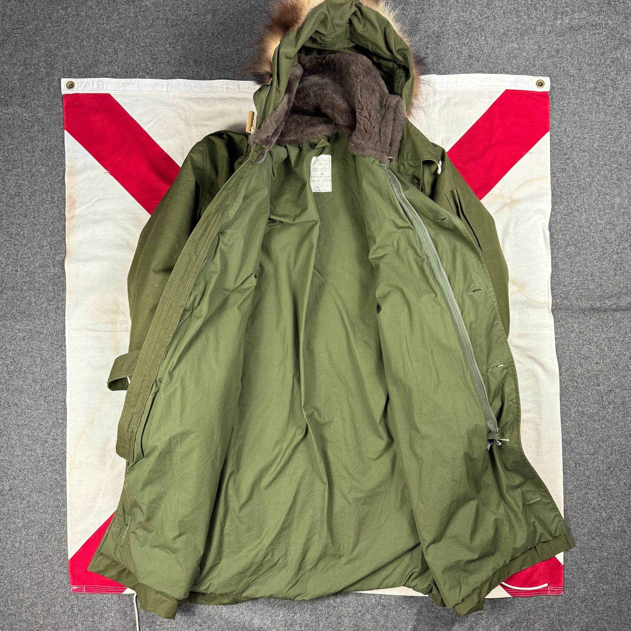 RAF 1970s Extreme Cold Weather Ventile Parka - Mint Condition