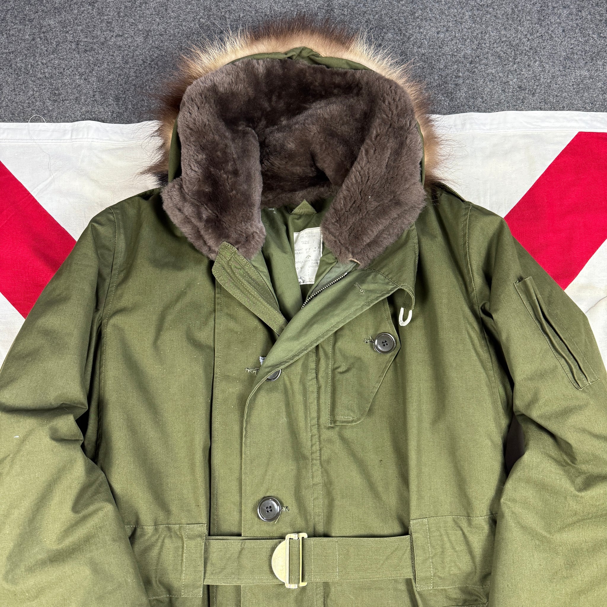 RAF 1970s Extreme Cold Weather Ventile Parka - Mint Condition