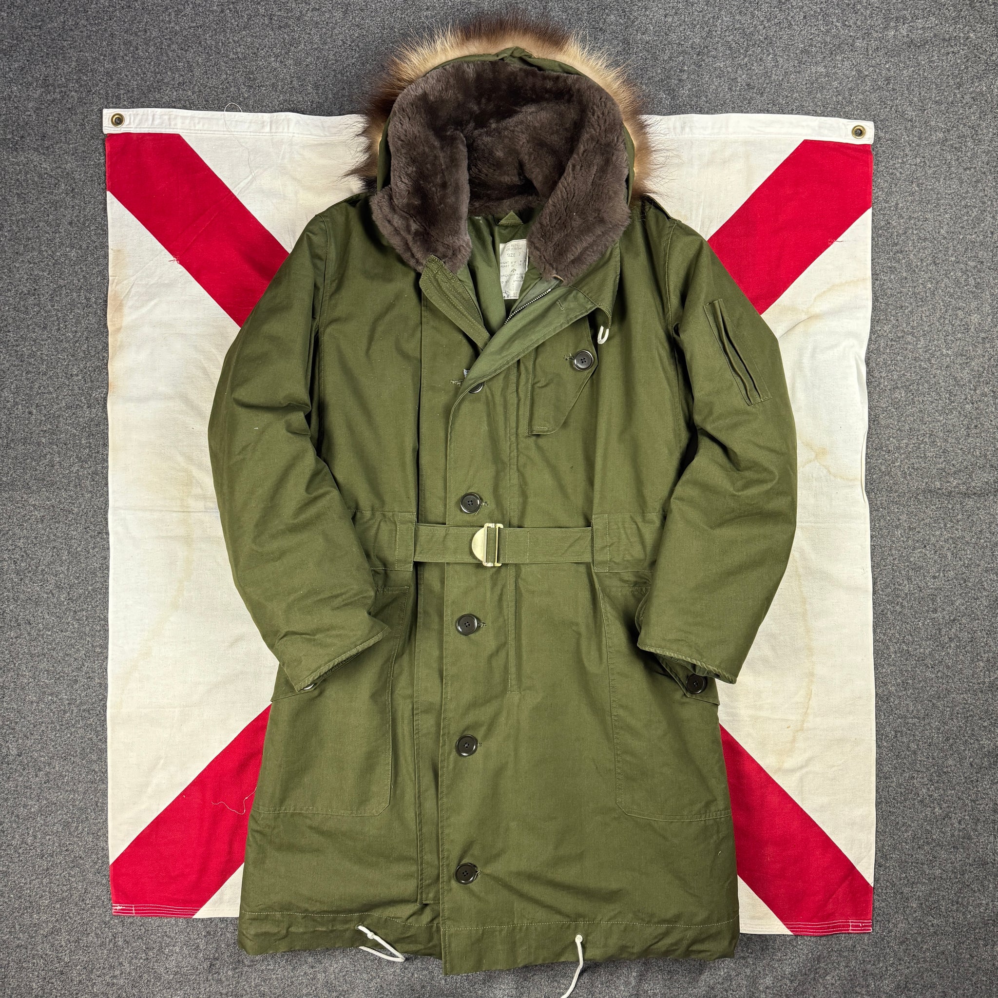 RAF 1970s Extreme Cold Weather Ventile Parka - Mint Condition