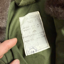 Load image into Gallery viewer, RAF 1970s Extreme Cold Weather Ventile Parka - Mint Condition
