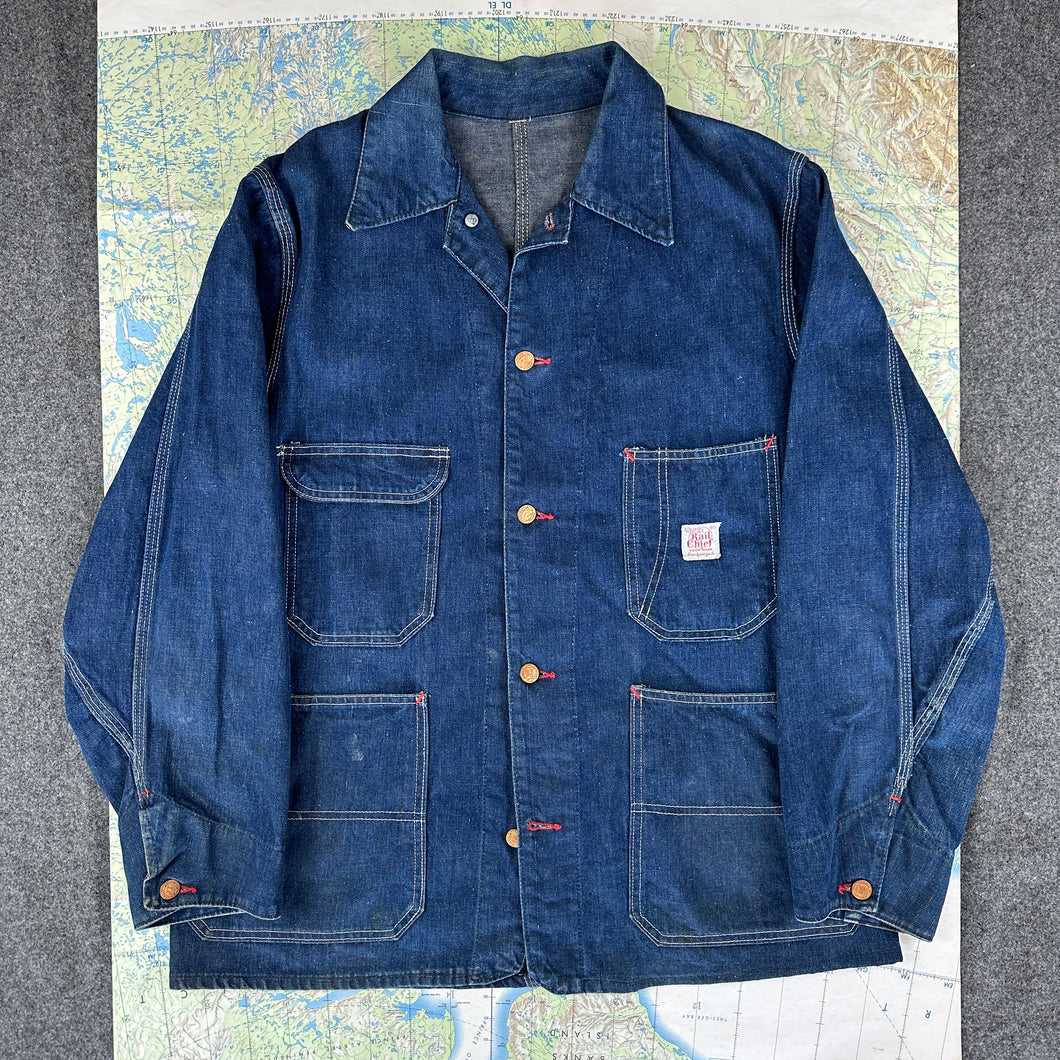 Rail Chief 1940s/50s Chore Jacket - Mint Condition