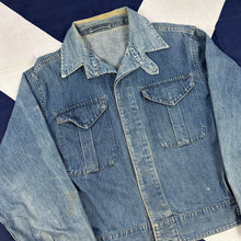 Load image into Gallery viewer, Royal Canadian Navy 1950s Denim Working Jacket - 15% OFF
