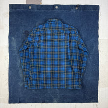 Load image into Gallery viewer, Riggs Sportswear 1950s Loop Collar Flannel Shirt - Good Condition
