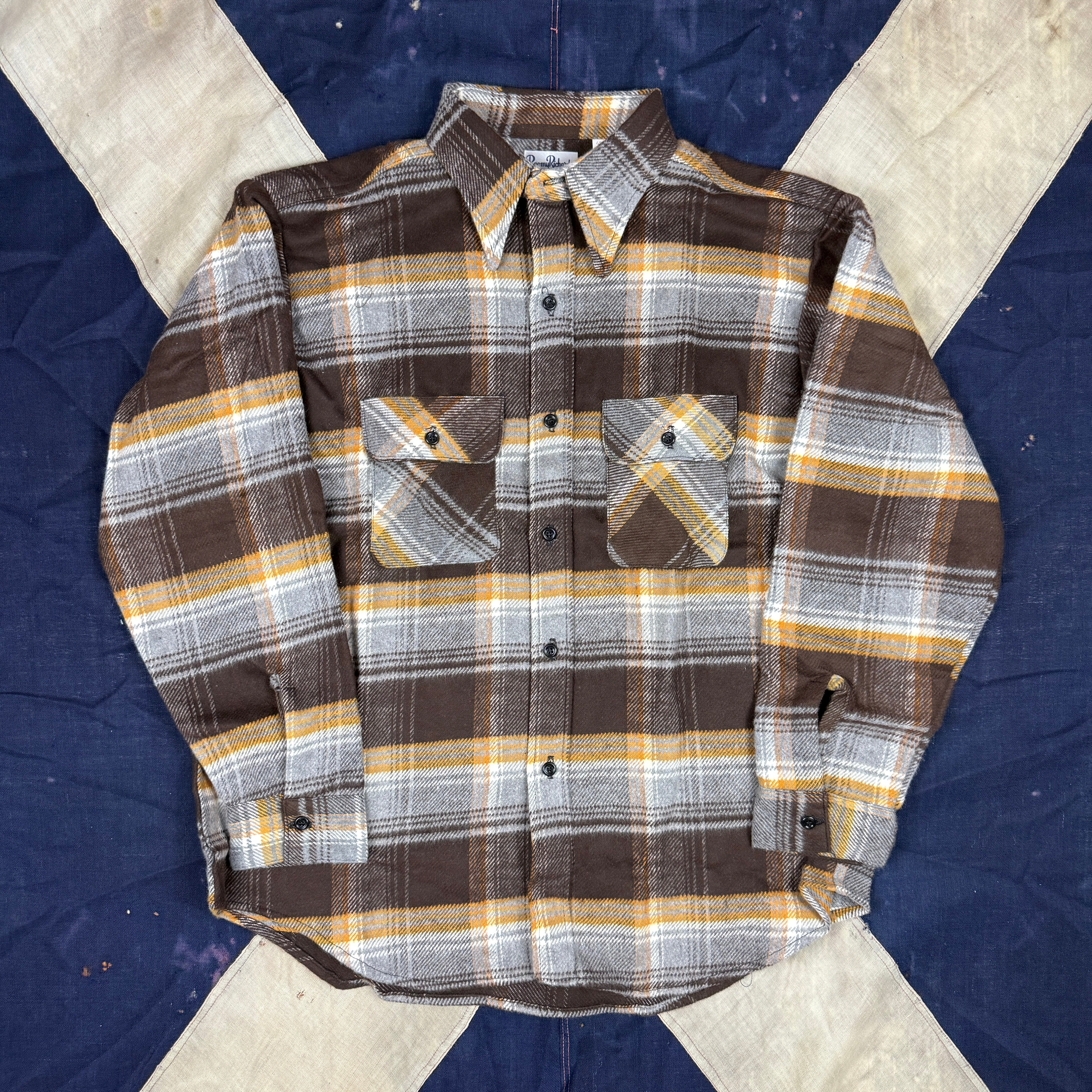 Roomy Richad 60s Flannel Shirt - Deadstock