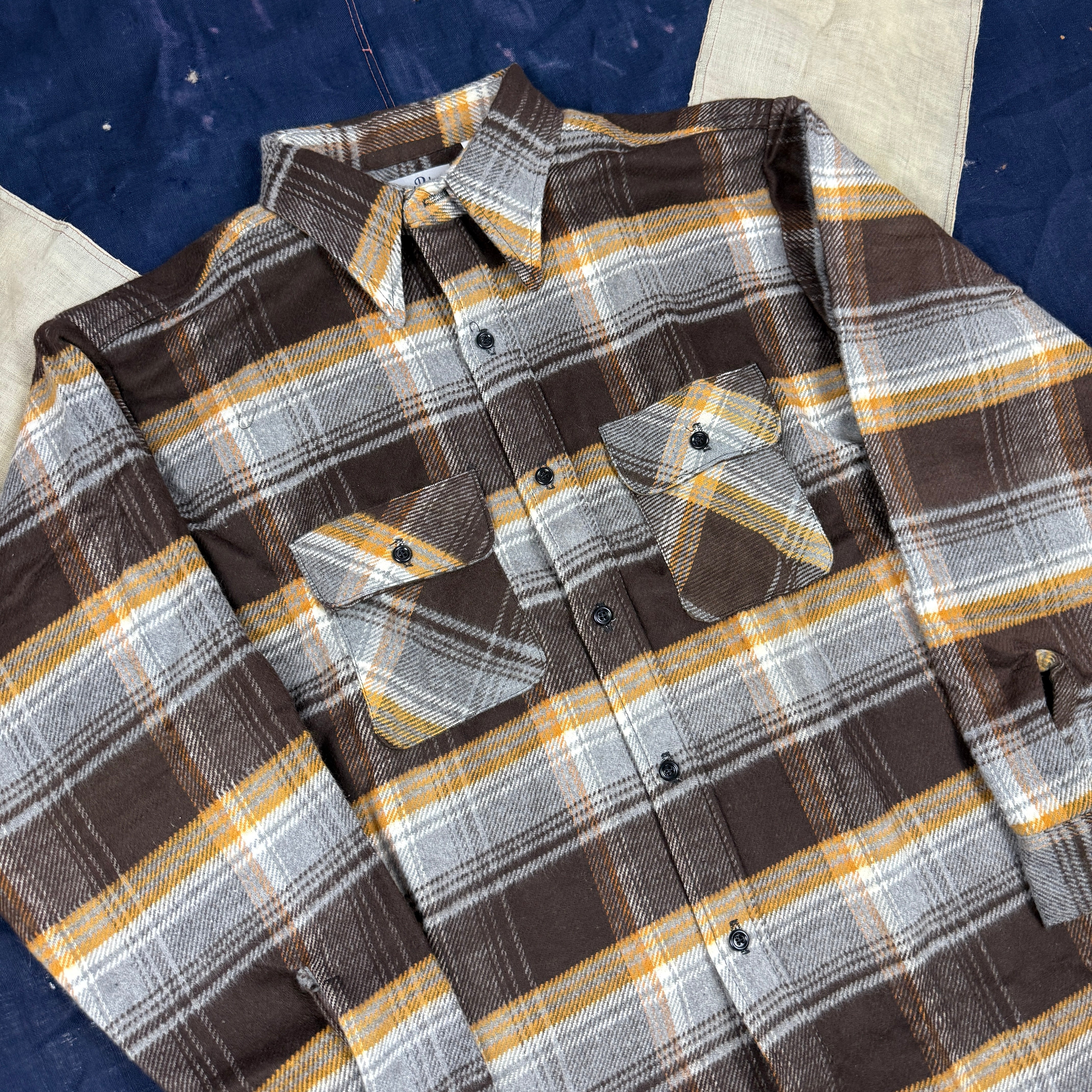 Roomy Richad 60s Flannel Shirt - Deadstock