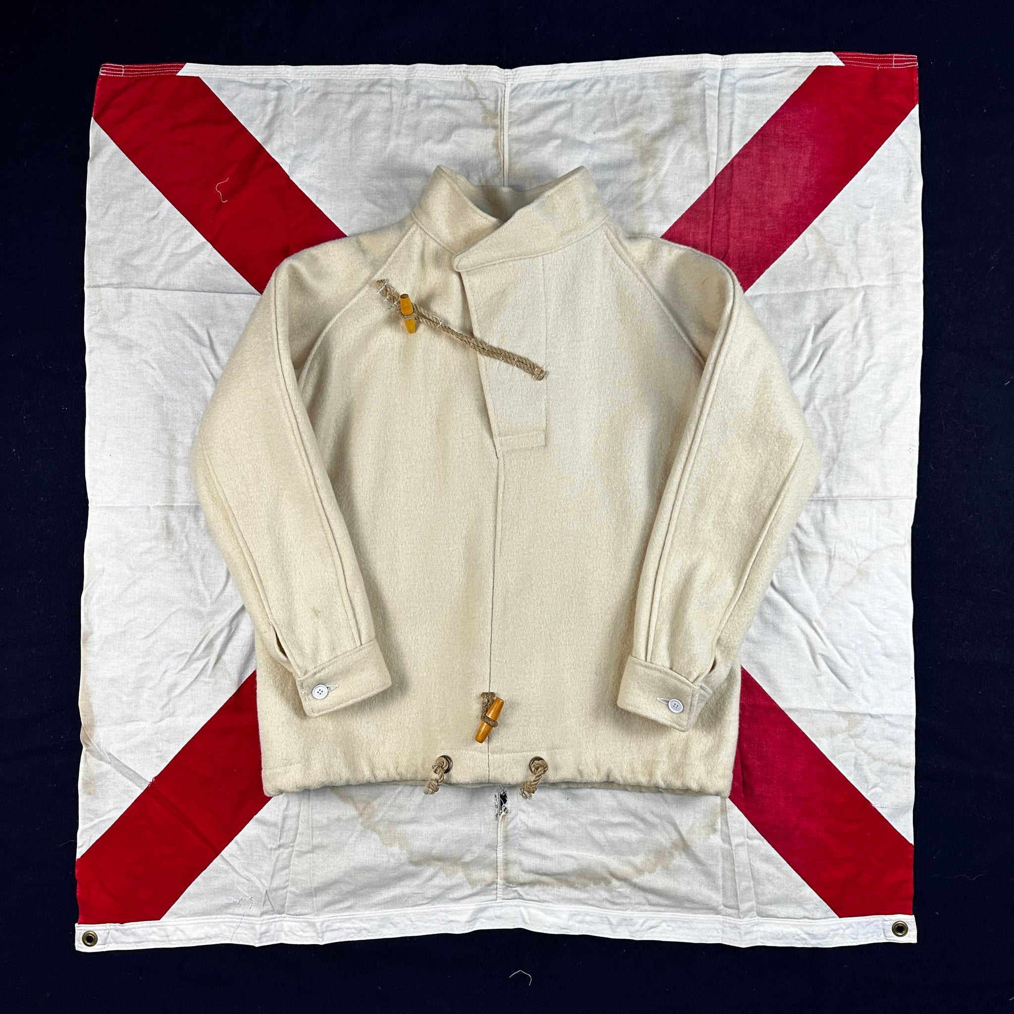Royal Navy 1950s/60s Fearnought Jacket – The Major's Tailor