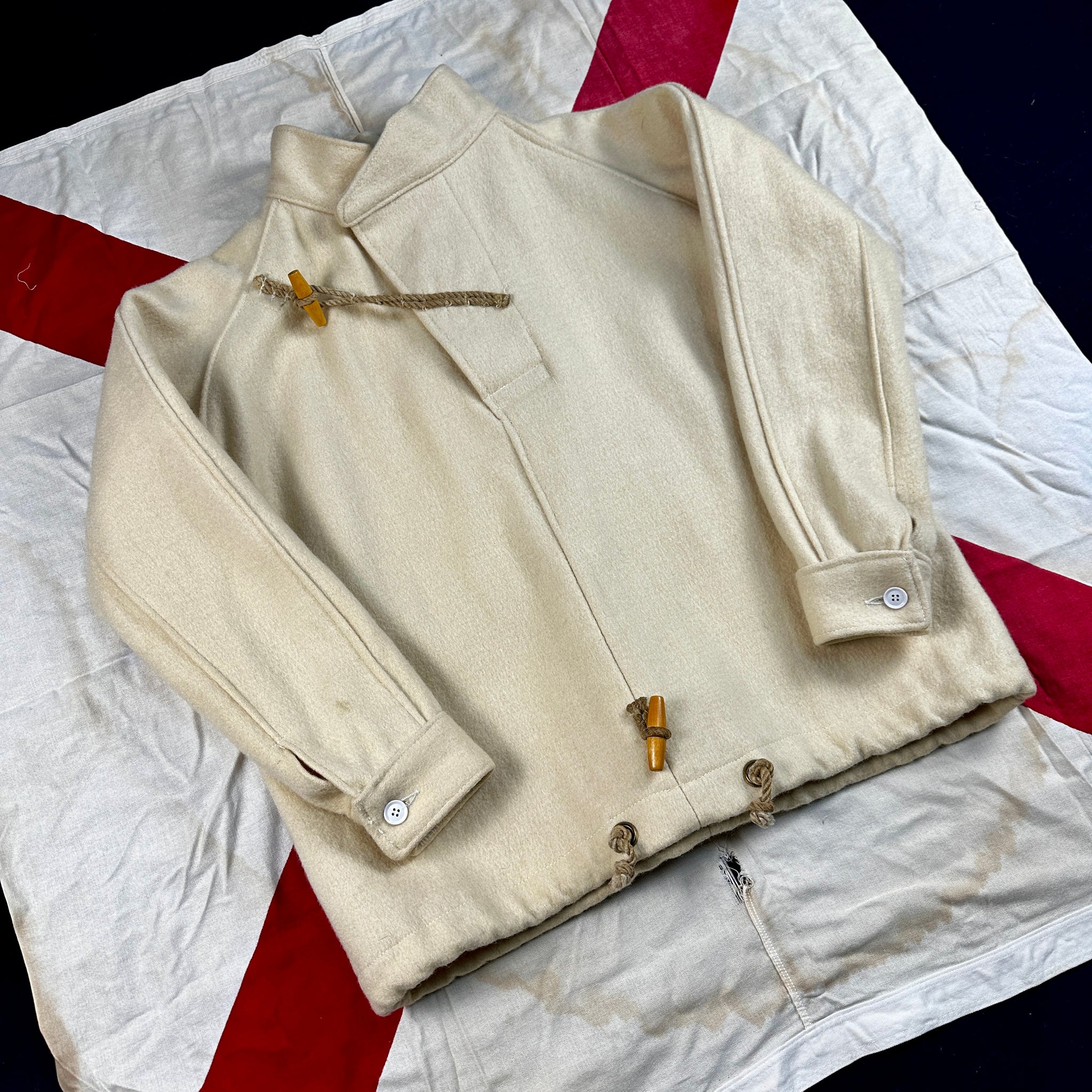 Royal Navy 1950s/60s Fearnought Jacket – The Major's Tailor
