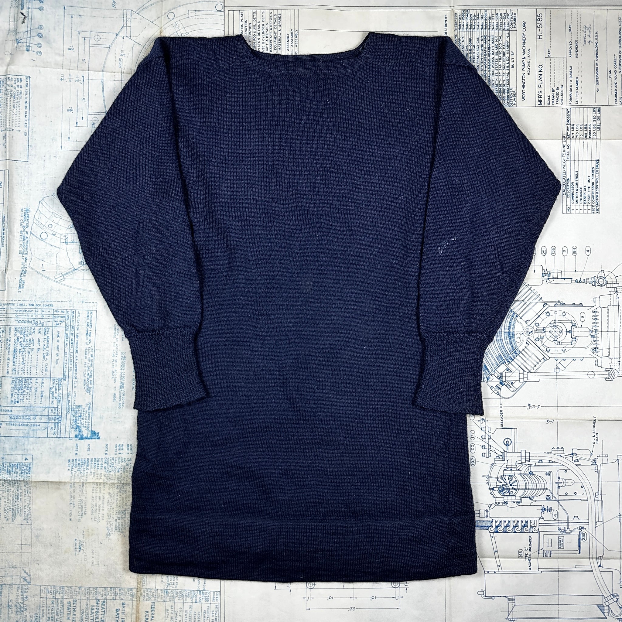 Royal Navy 1960s-70s Jerseys Seamen
