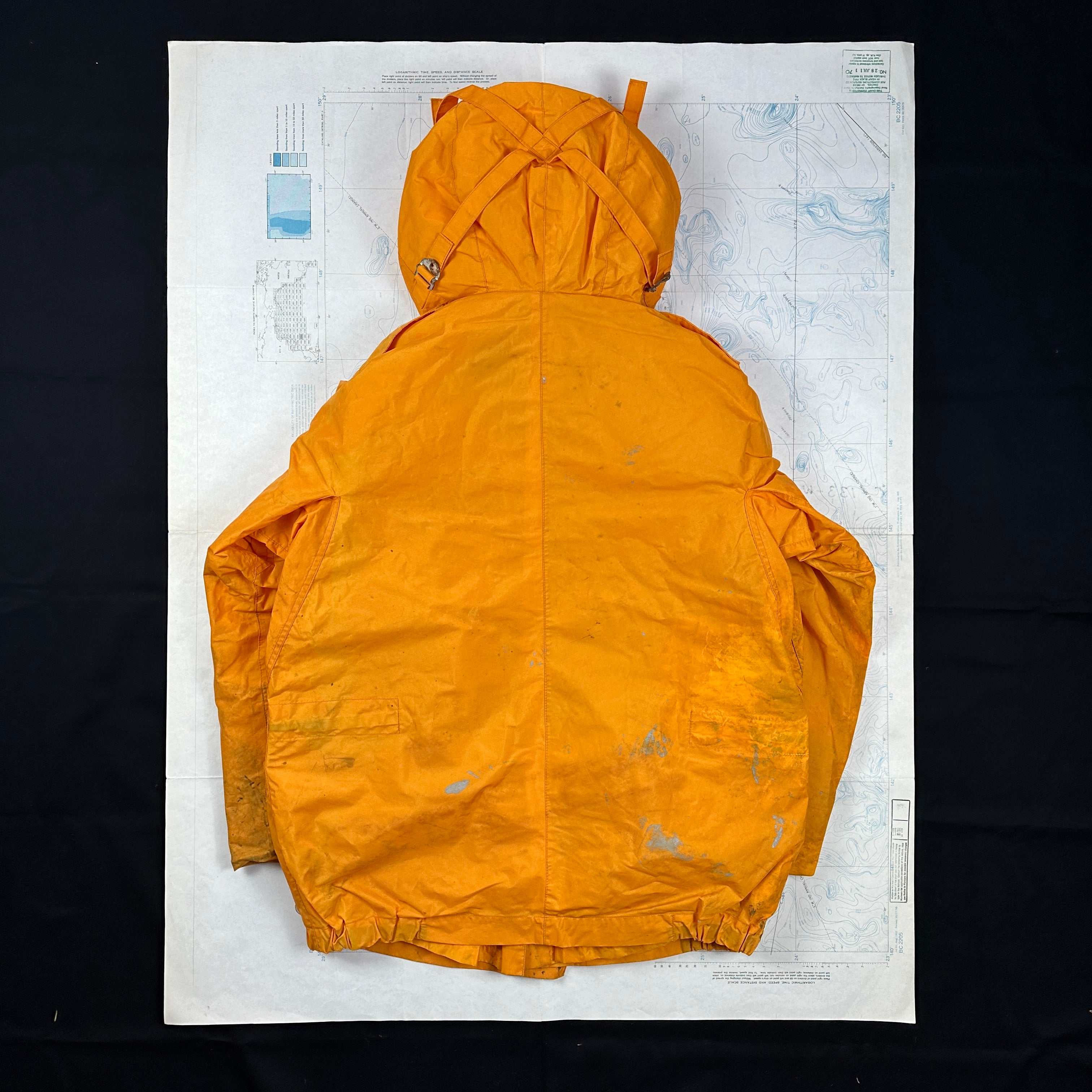 Royal Navy 1977 Mk3 Foul Weather Jacket Hi-Vis by Belstaff