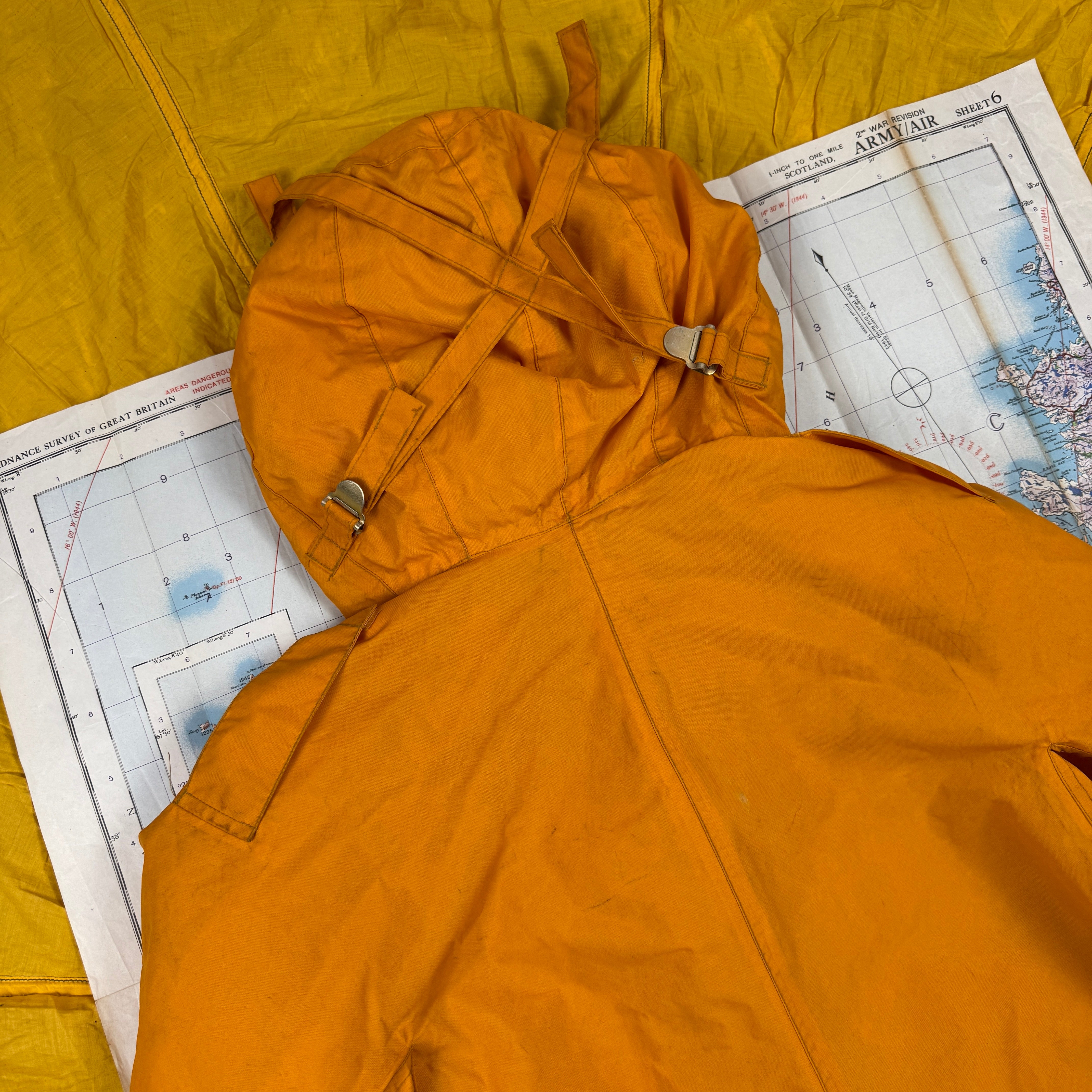 Royal Navy 1977 Mk3 Foul Weather Jacket Hi-Vis