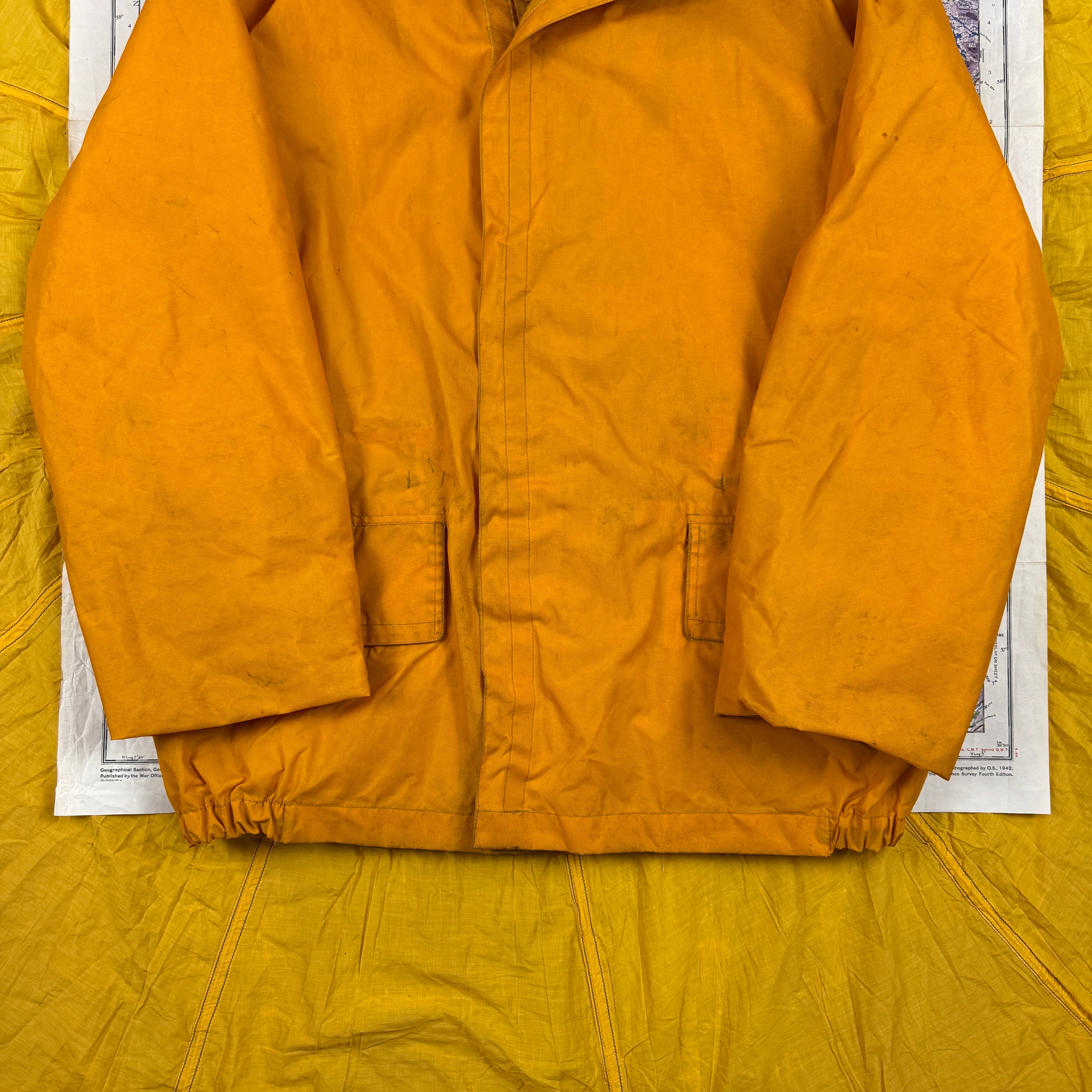 Royal Navy 1977 Mk3 Foul Weather Jacket Hi-Vis