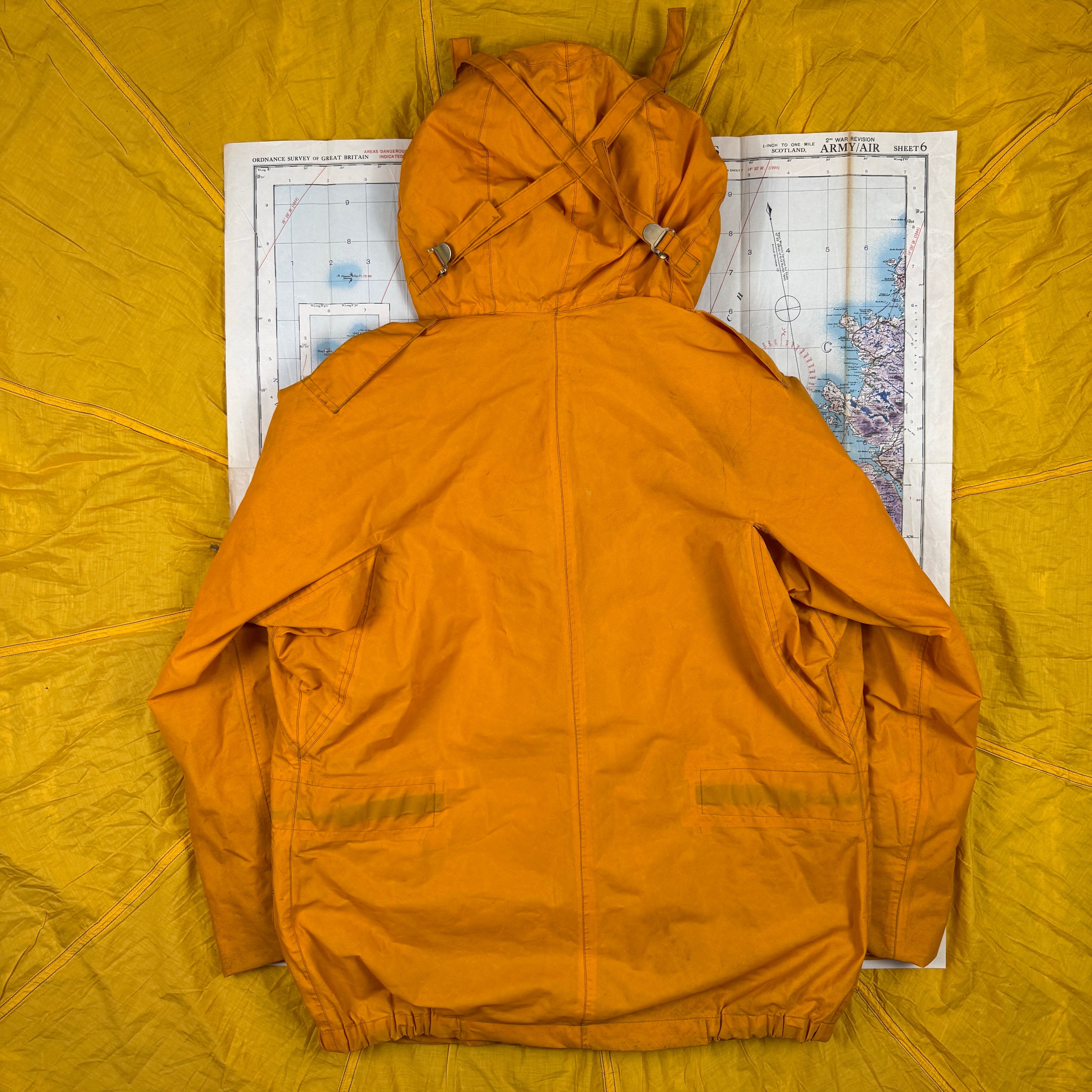 Royal Navy 1977 Mk3 Foul Weather Jacket Hi-Vis