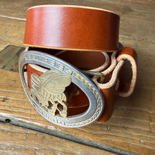 Load image into Gallery viewer, US Navy Seabees 1950s/60s Era Belt
