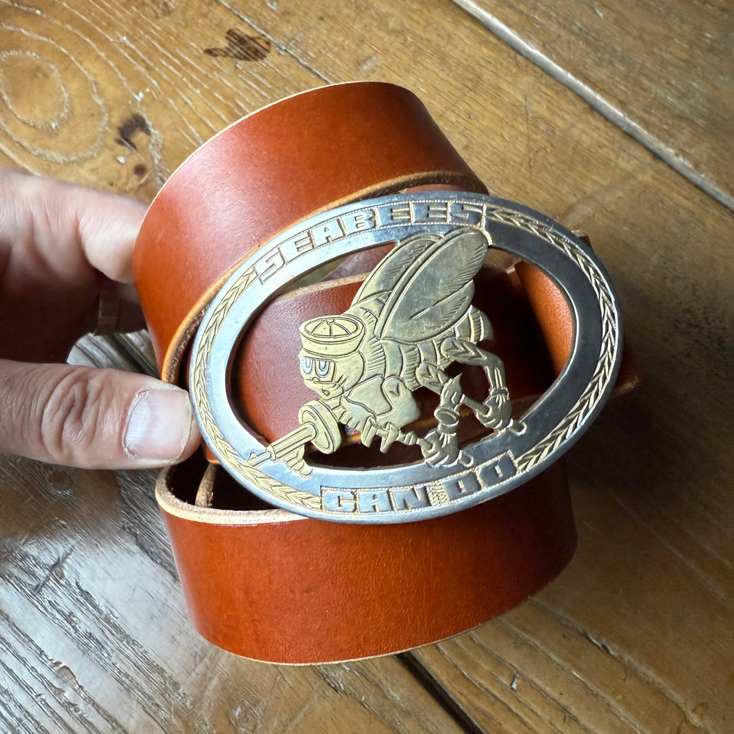 US Navy Seabees 1950s/60s Era Belt