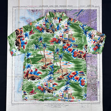Load image into Gallery viewer, Sears 1950s/60s Hawaiian Aloha Shirt
