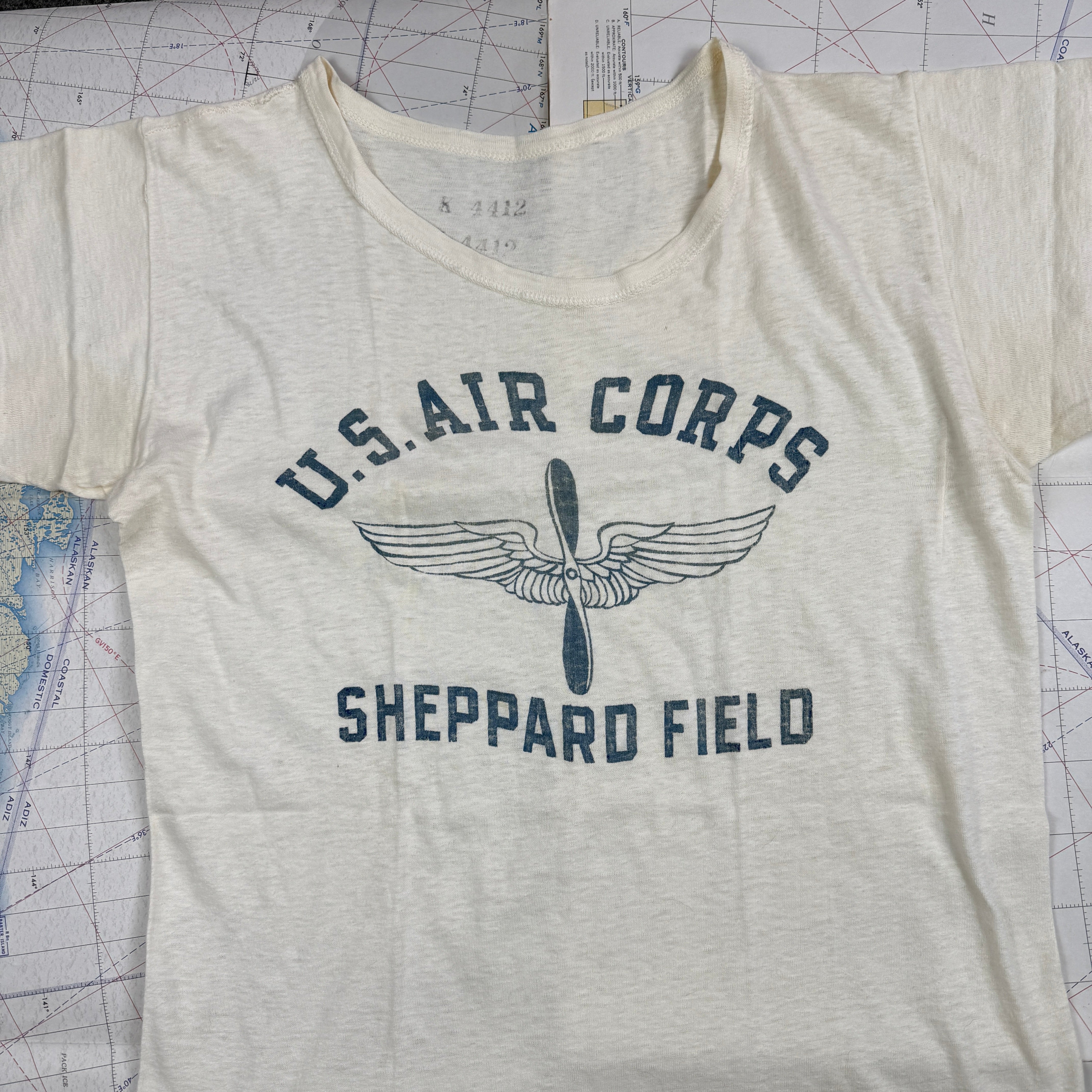 US Air Corps Pre-WW2 Sheppard Field Shirt - excellent condition