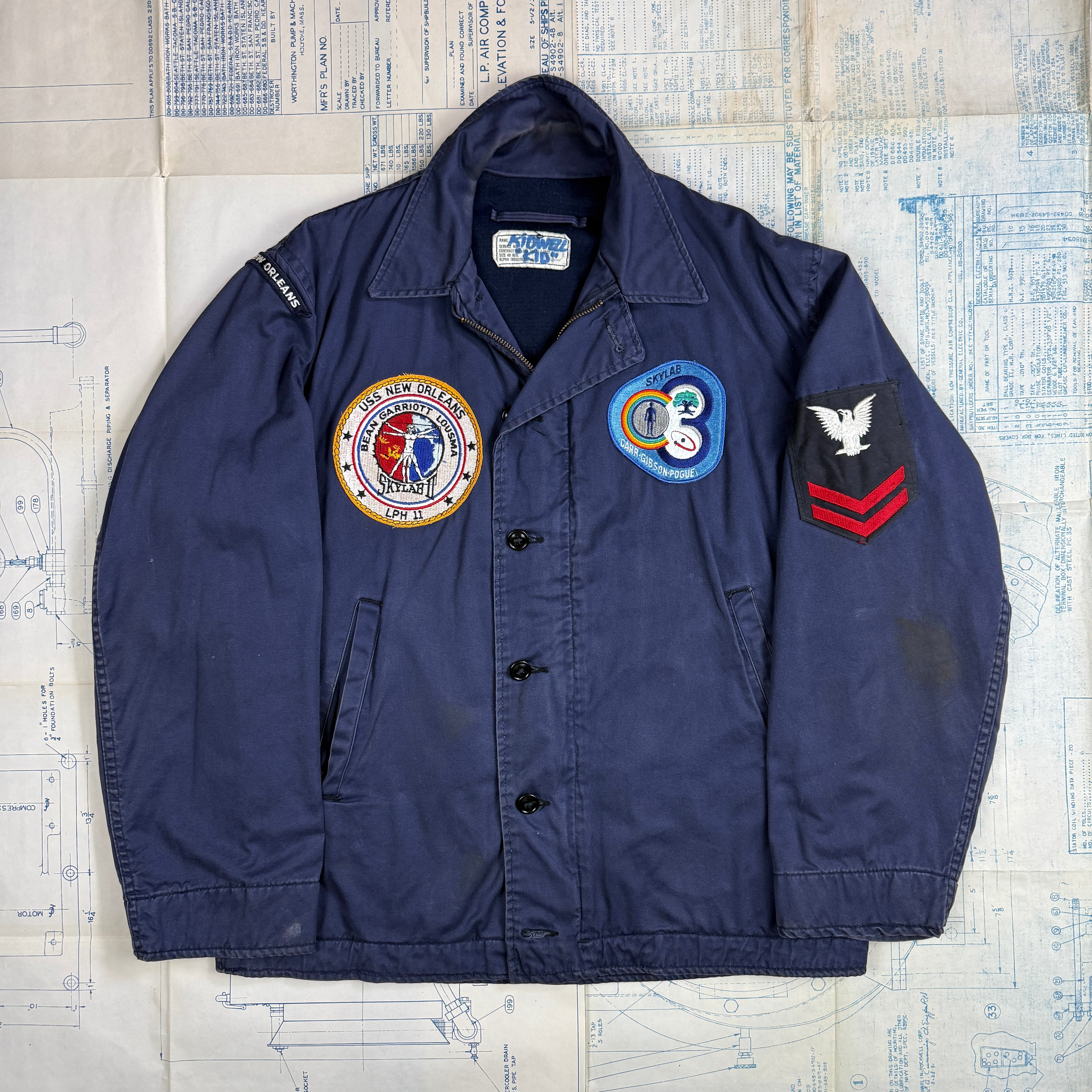 US Navy/NASA Skylab Recover Utility Jacket - Size 40