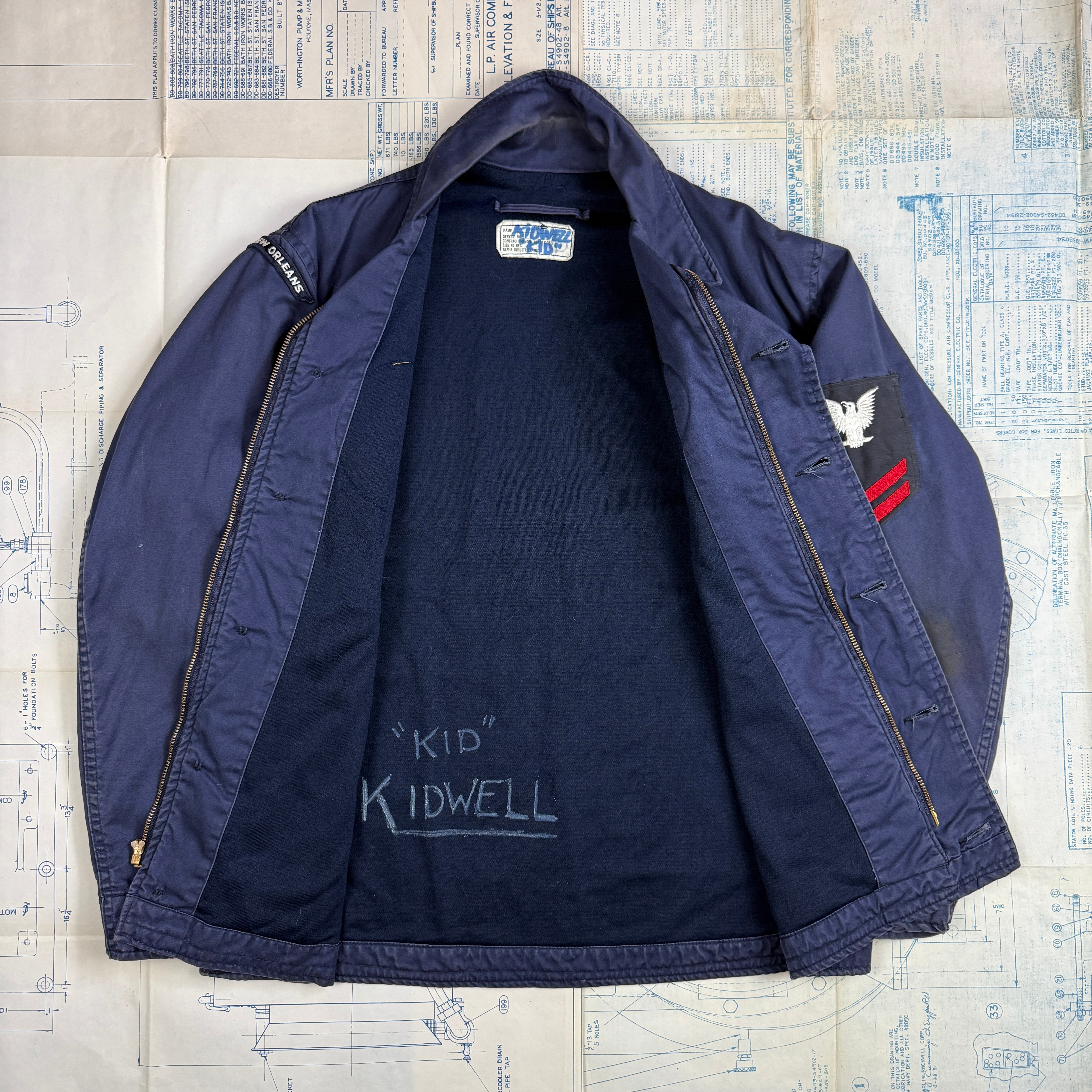 US Navy/NASA Skylab Recover Utility Jacket - Size 40