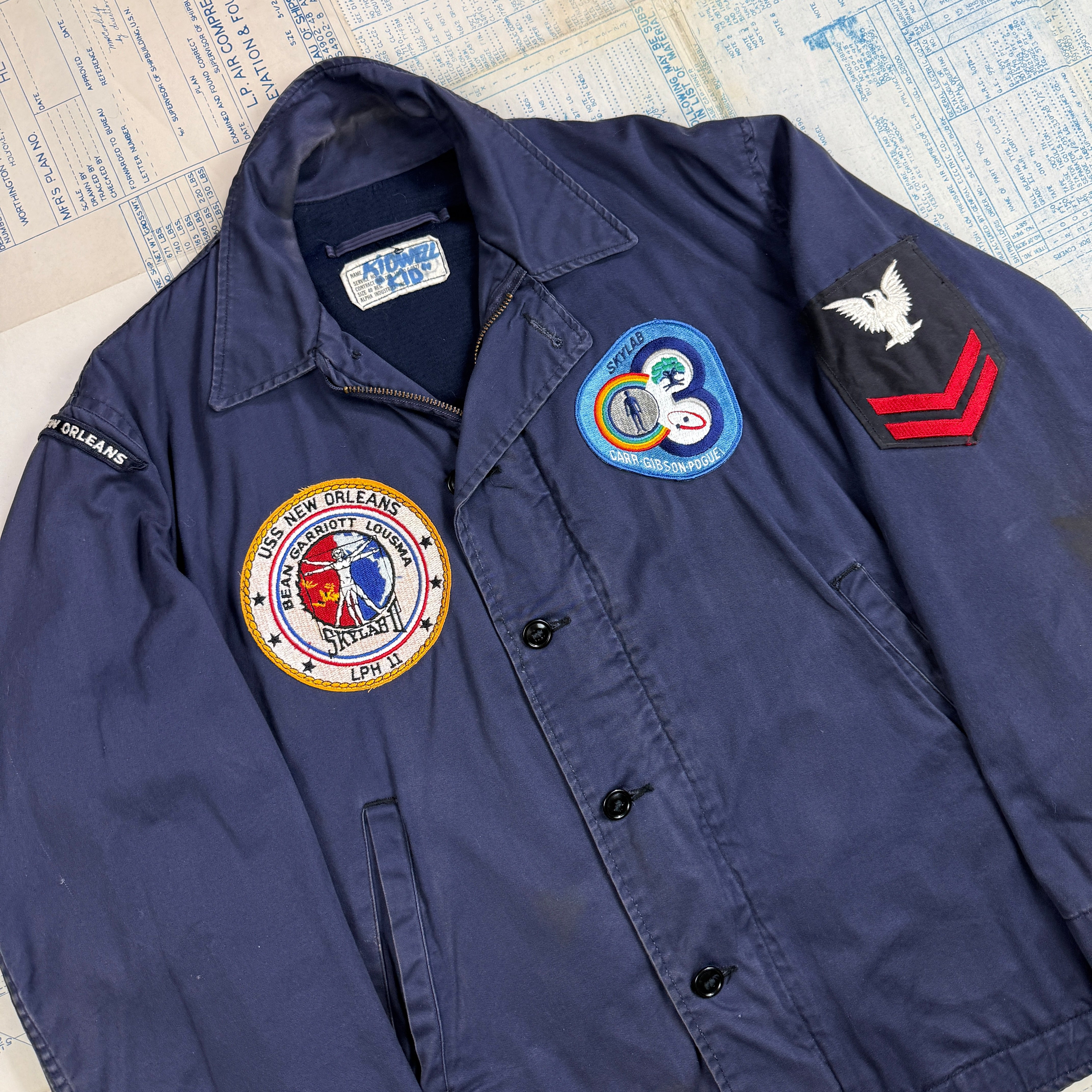 US Navy/NASA Skylab Recover Utility Jacket - Size 40