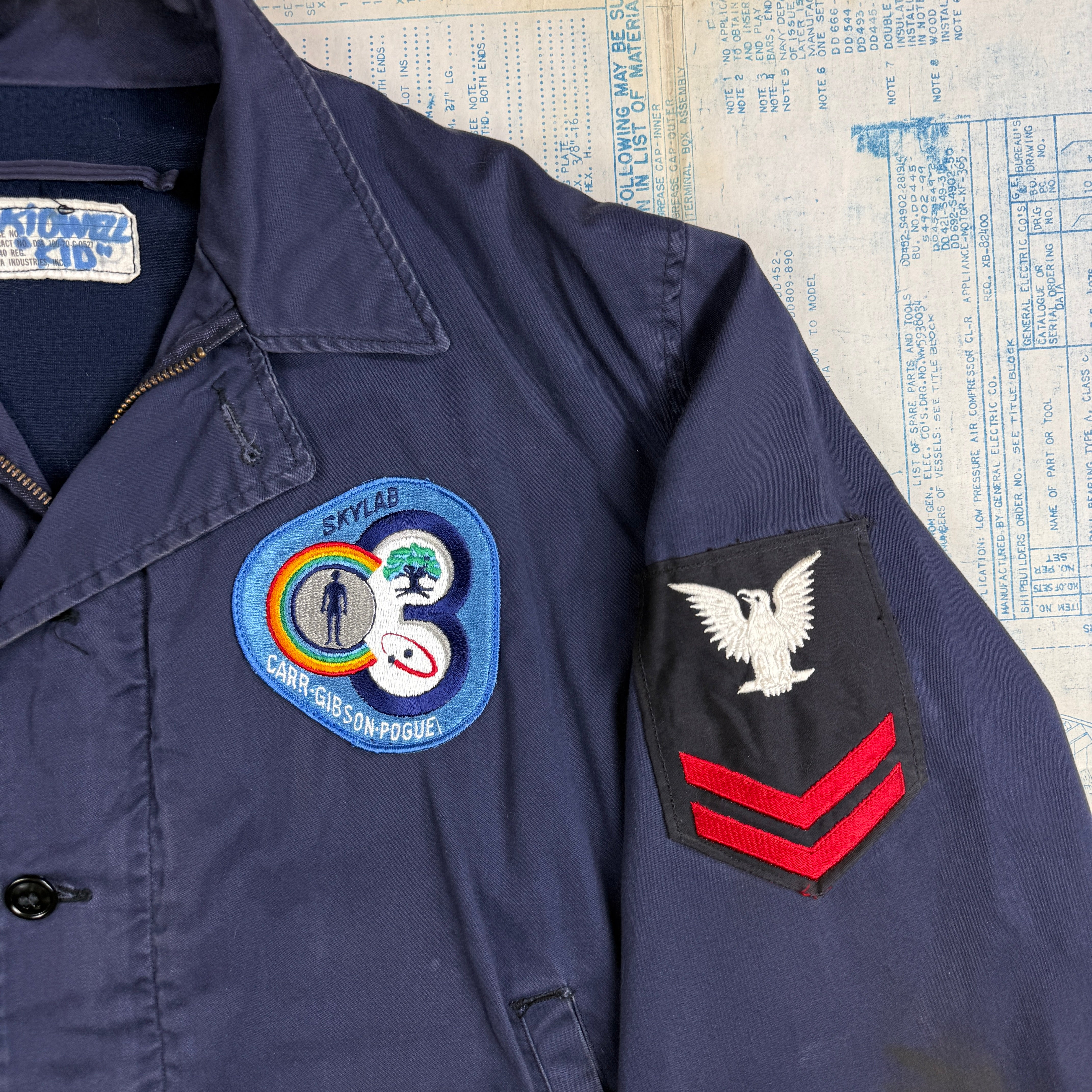 US Navy/NASA Skylab Recover Utility Jacket - Size 40