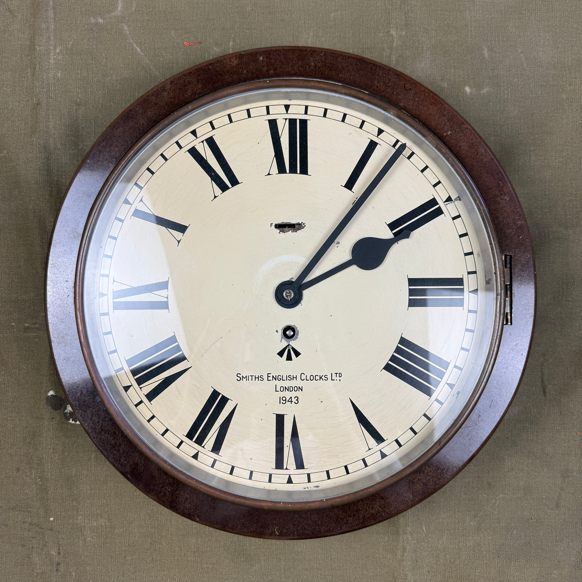 British Army 1943 Smiths Type II Clock