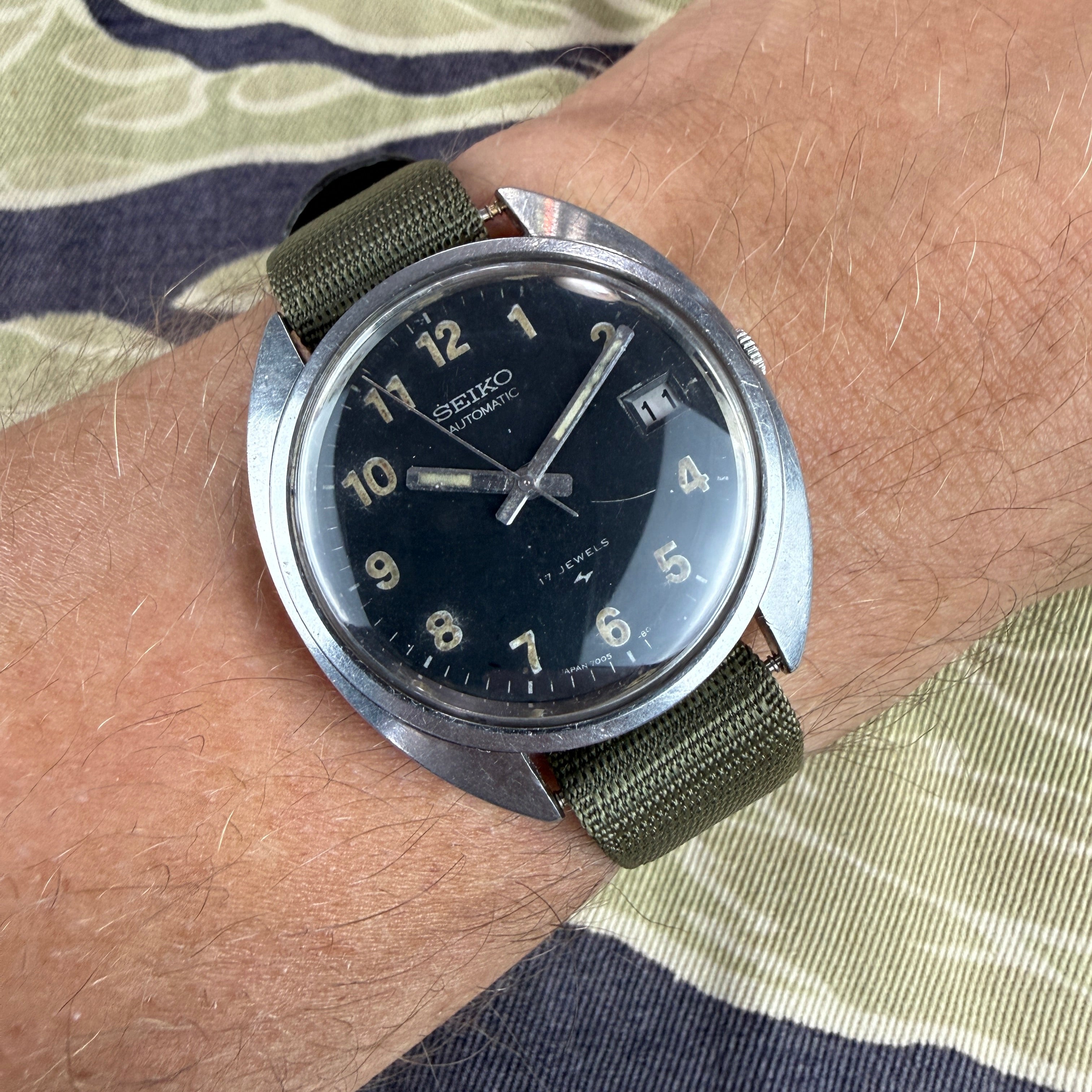 MACV SOG 1970 Seiko 7005-8030 Watch