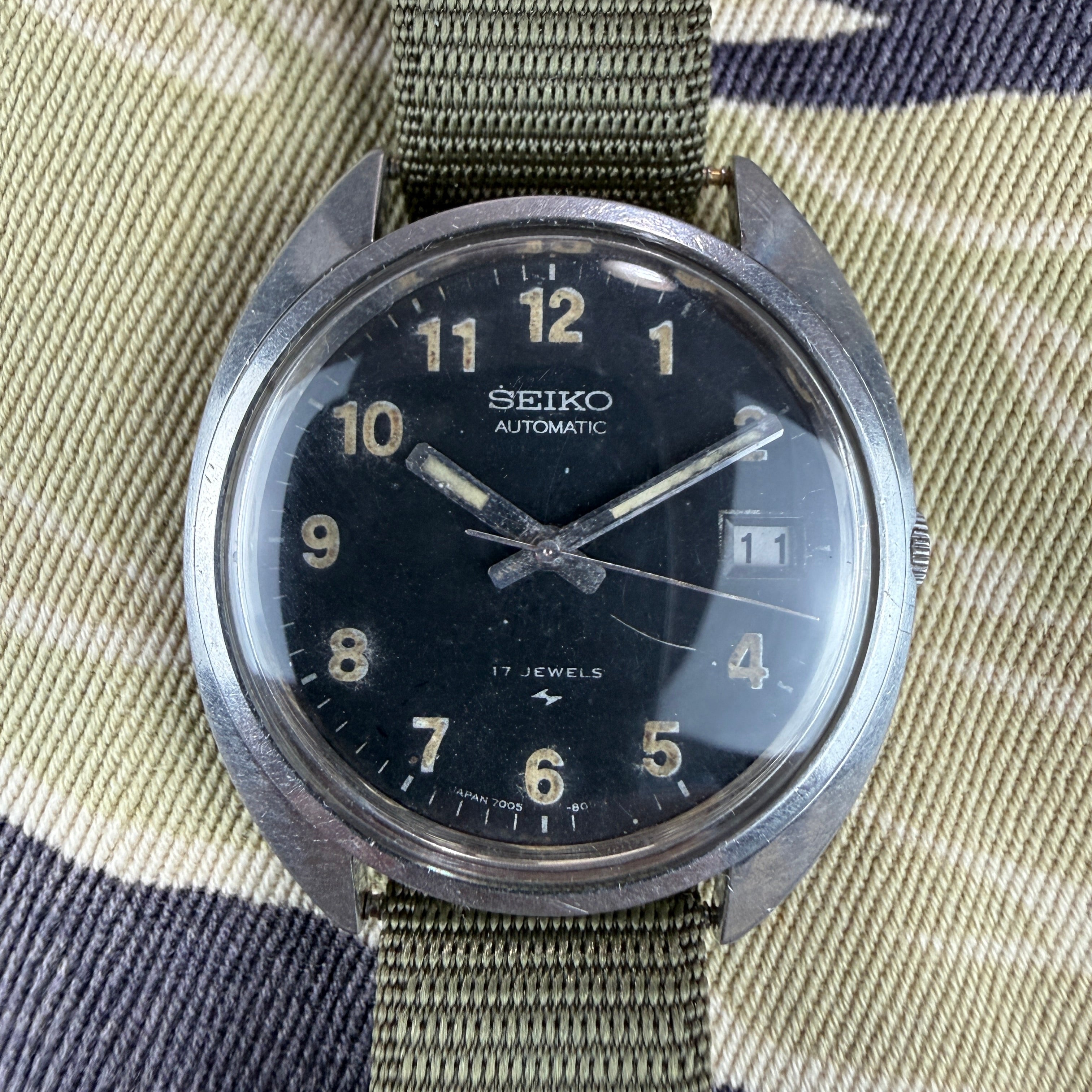 MACV SOG 1970 Seiko 7005-8030 Watch