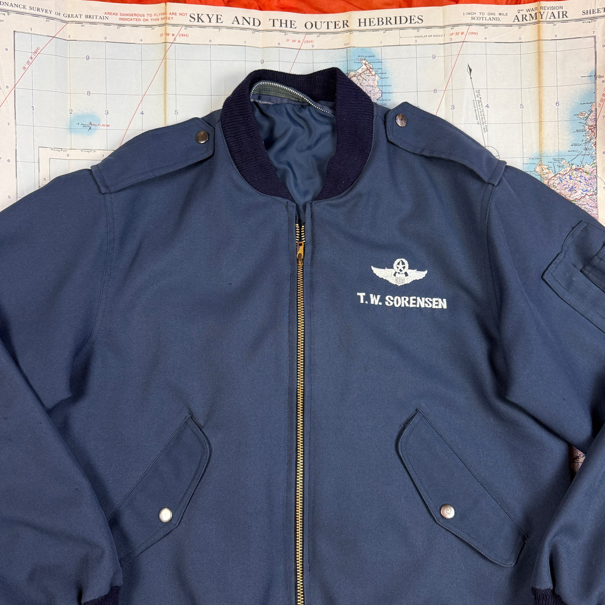 Major General Ted Sorensen Flight Jacket