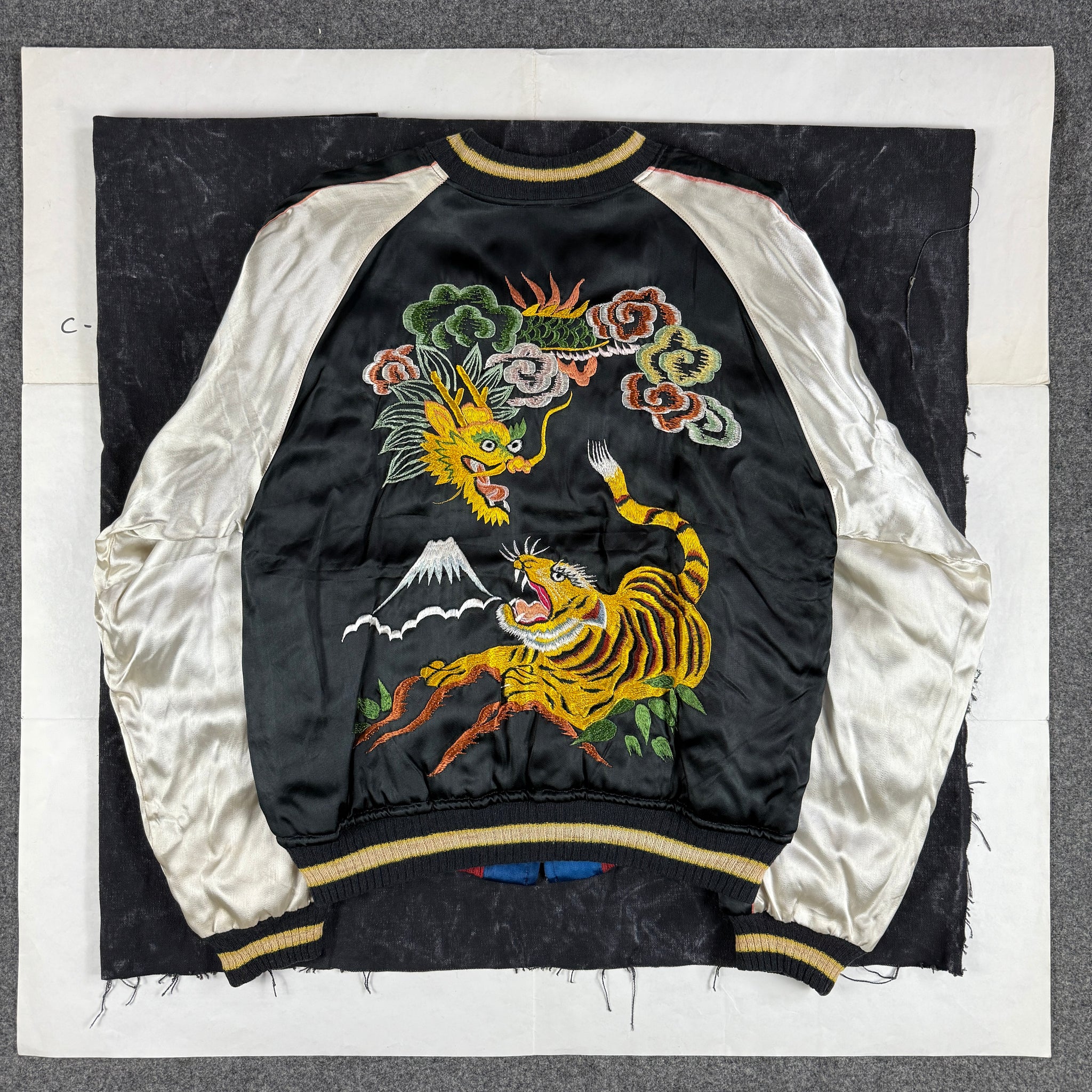 ジャケット・アウター 50s souvenir jacket 1950s Dragon & Eagle Souvenir Jacket - Very Good Condition